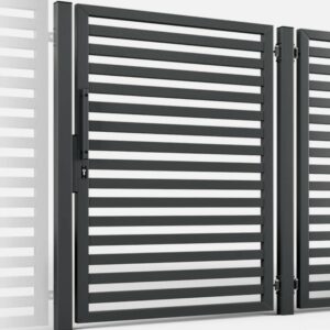 Zártszelvény kerítéspanel, prémium front kerítés, Budapest, Pest megye