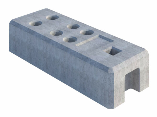 Beton talp mobil kerítéshez
